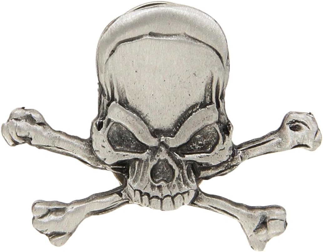 PNA1155 Pirate Skull Biker Pin