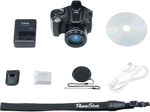 Miniatura 3 de Cámara digital Canon SX40 HS, 12.1 MP, zoom con estabilizador óptico de la imagen con gran angular de 35x y monitor giratorio con pantalla amplia