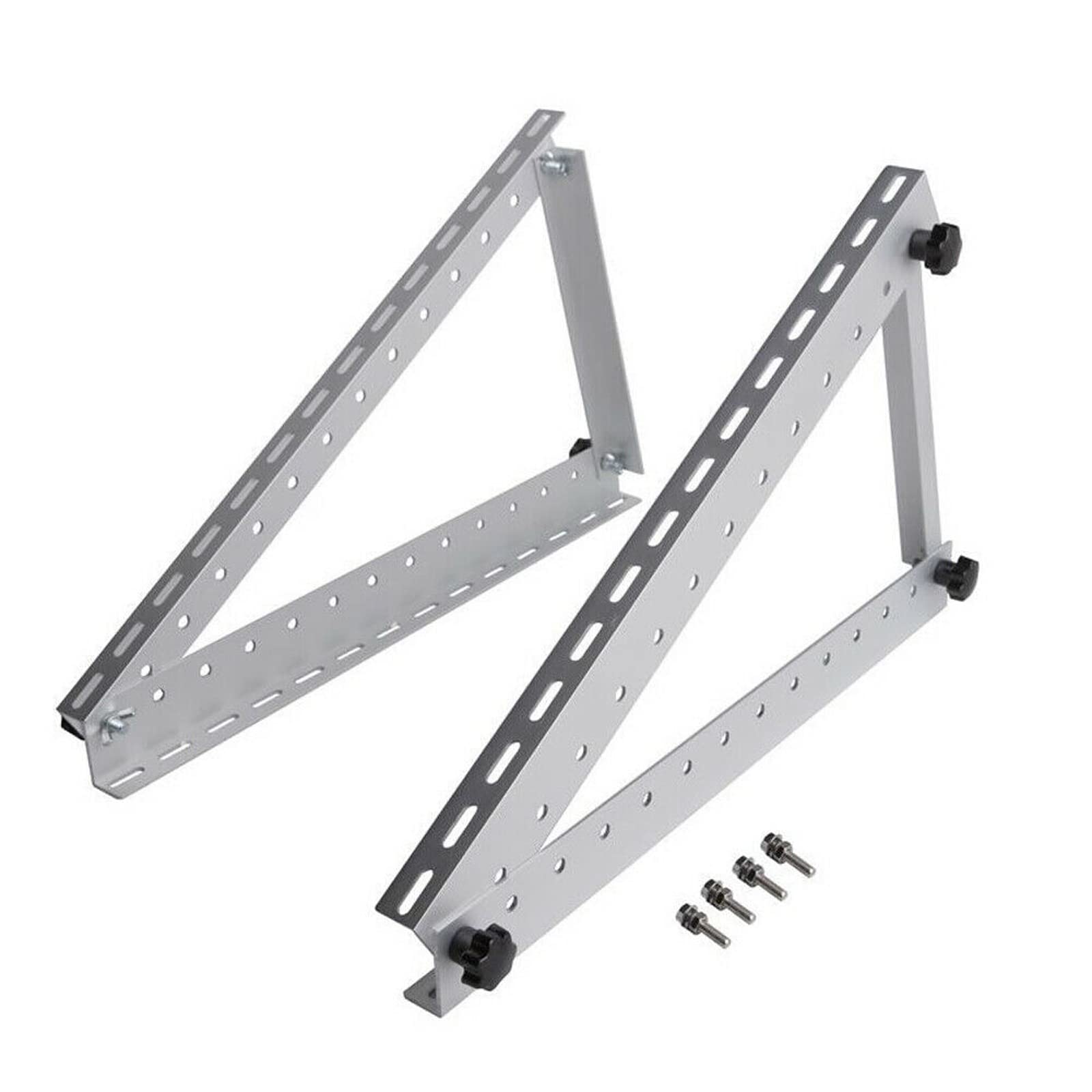 Uchwyt na panel słoneczny 100 W, uchwyty nachylane na panel słoneczny z regulowanym kątem, regulowany uchwyt na panel słoneczny 556 mm do łodzi, kampera, dachu