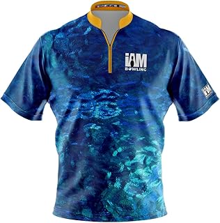 Logo Infusion Dye-Sublimated Bowling Jersey (Sash Collar) - I AM Bowling Fun Design 2017 - NO Logo (Large) Multicolored