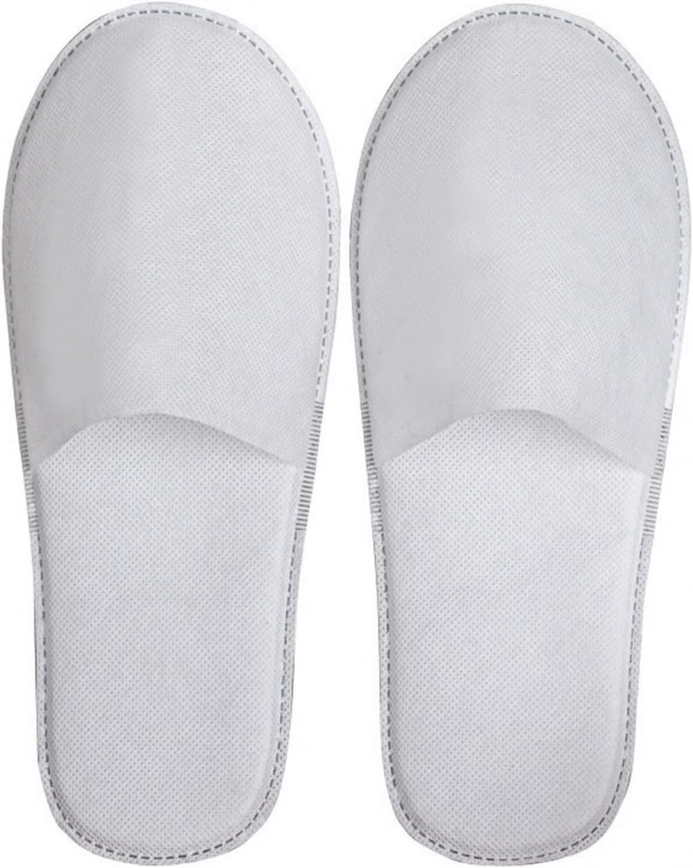 Lot de 100 Paires de Chaussons Jetables pour Spa et Pédicure, Chausson invité,Sandales jetables pour Hôtels, Spa, hôtel, Salle de Bain-C||Taille Unique