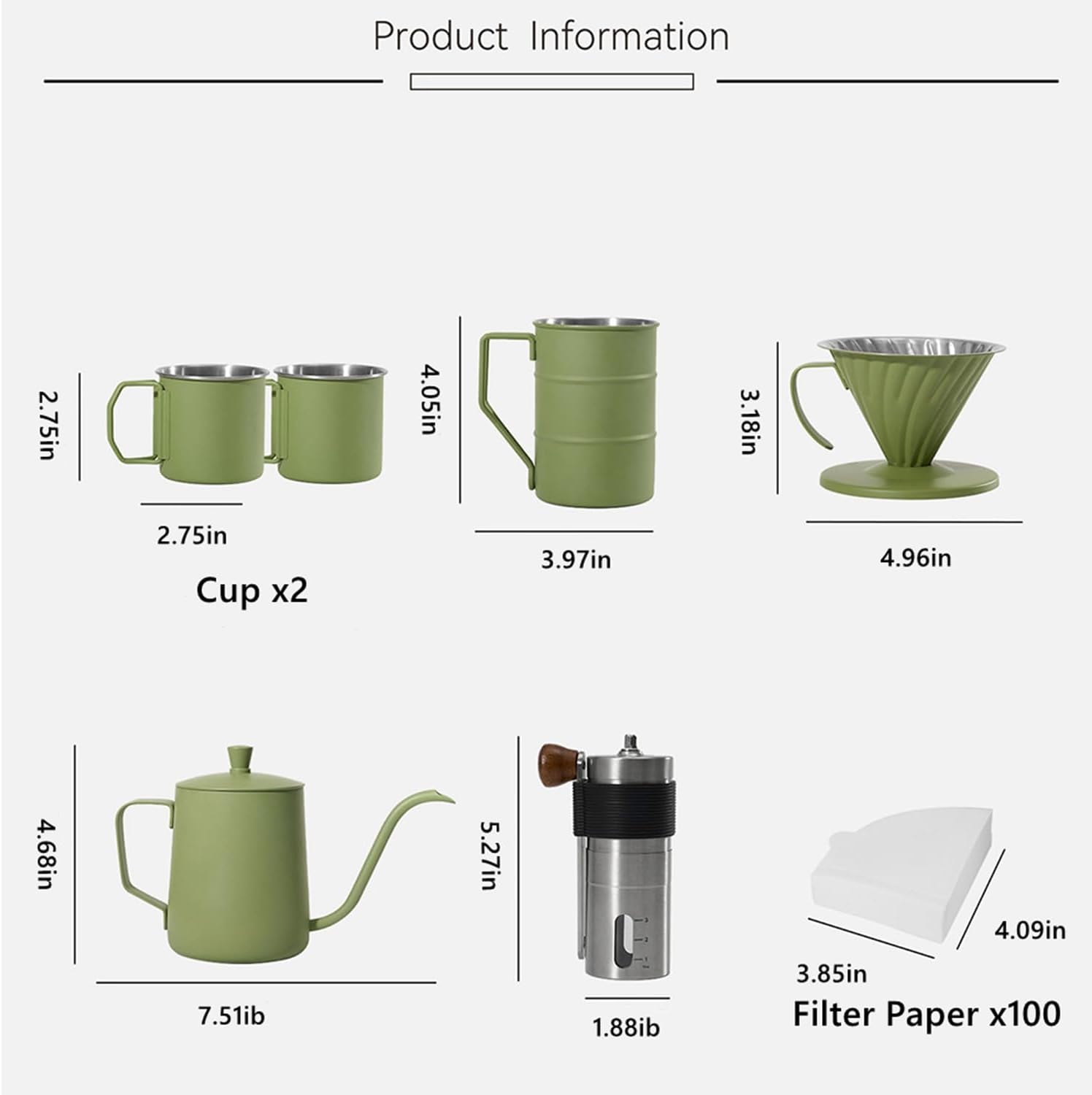 Outdoor Camping Pour Over Coffee Maker Set The Wizard of Portable Outdoor Travel Camping Handmade Coffee Set Storage Travel Handmade Coffee Pot Set