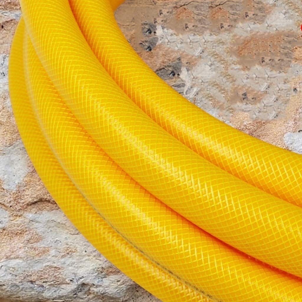 MU Manguera de Jardín Contra Torsión a Prueba de Explosiones Manguera de Jardín, Anticongelante de Agua de Pvc Tubería Flexible Anti-Envejecimiento Del Tubo de Riego Al Aire Libre de Interior,20M