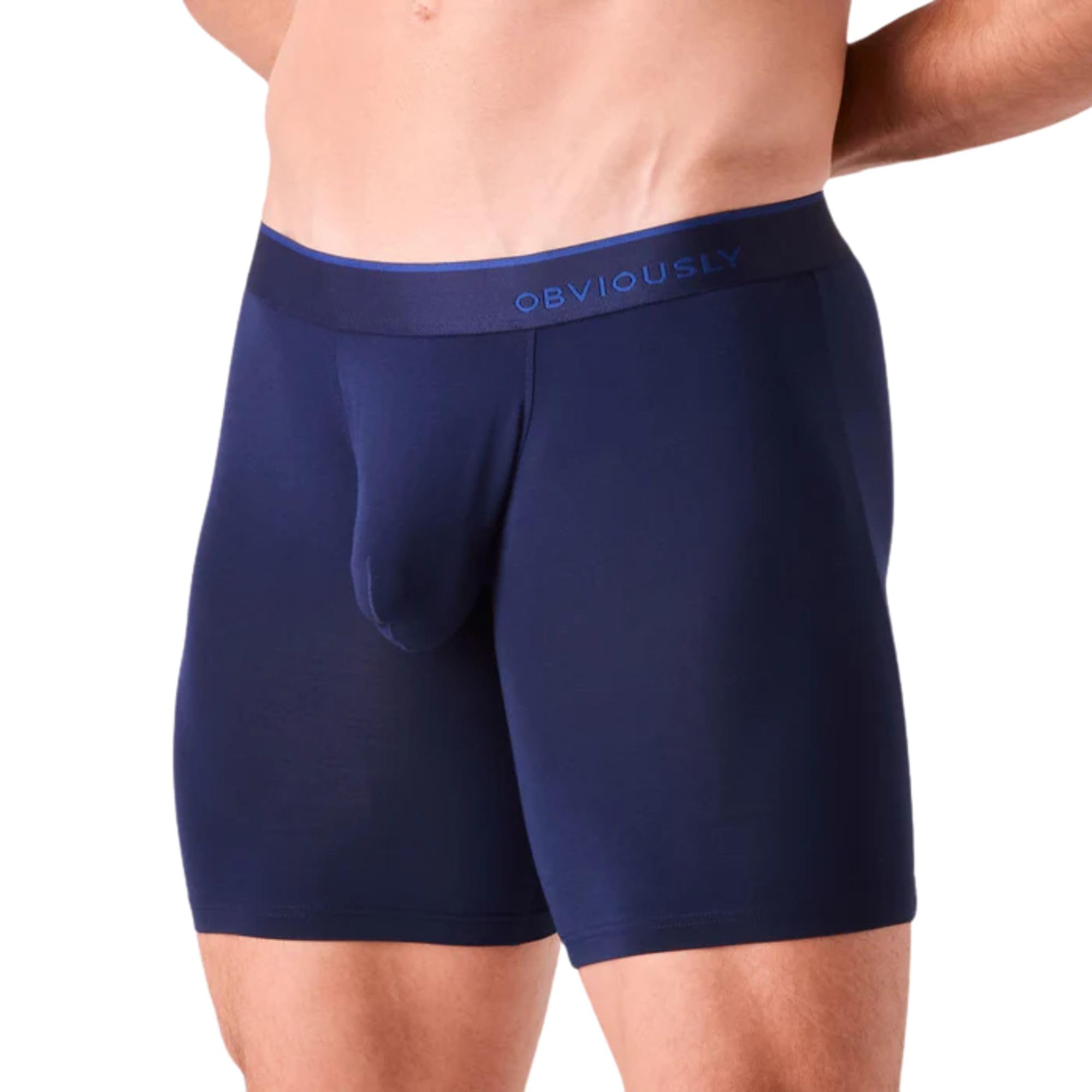 Obviously PrimeMan - Boxer Brief 9 inch Leg, Abyss, L