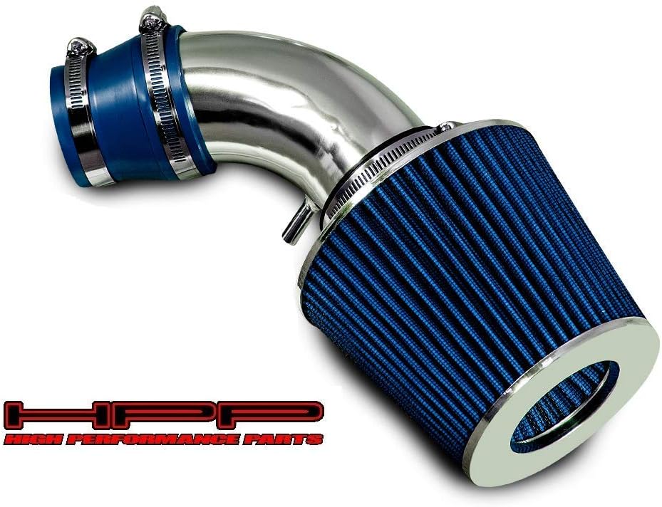 Short Ram Air Intake Kit & Blue Filter Combo Compatible for 2001-2003 Hyundai Elantra 2.0L Engine