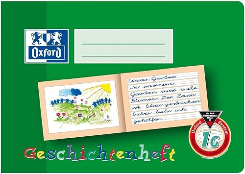 Oxford 311501613/100050103 Story Book DIN A5 Landscape, 1g, 90 g/m2