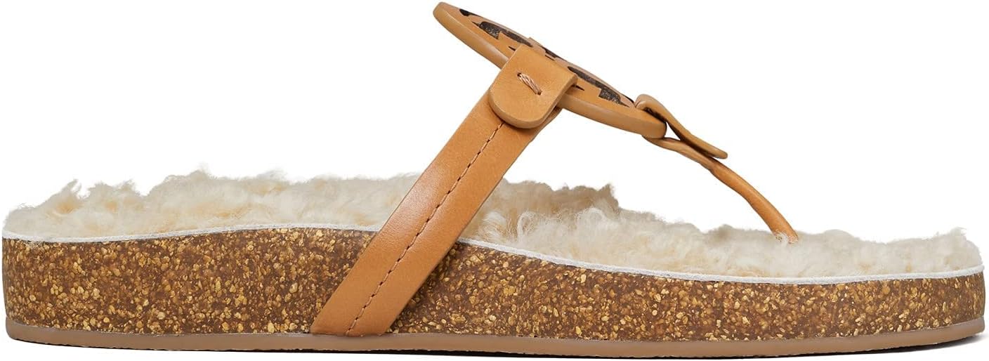 Tory Burch Miller Cloud Shearling Caramel Ireland Ubuy