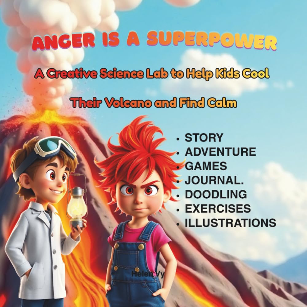 Anger is a Superpower: A Creative Science Lab to Help Kids Cool Their Volcano and Find Calm