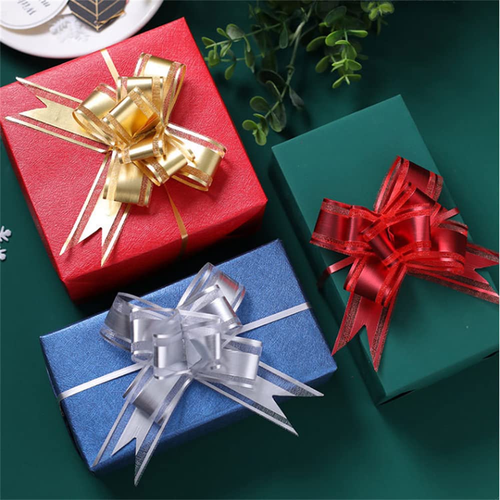 Amazon.co.jp: ラッピングリボン蝶結びリボン15個クリスマスプレゼント