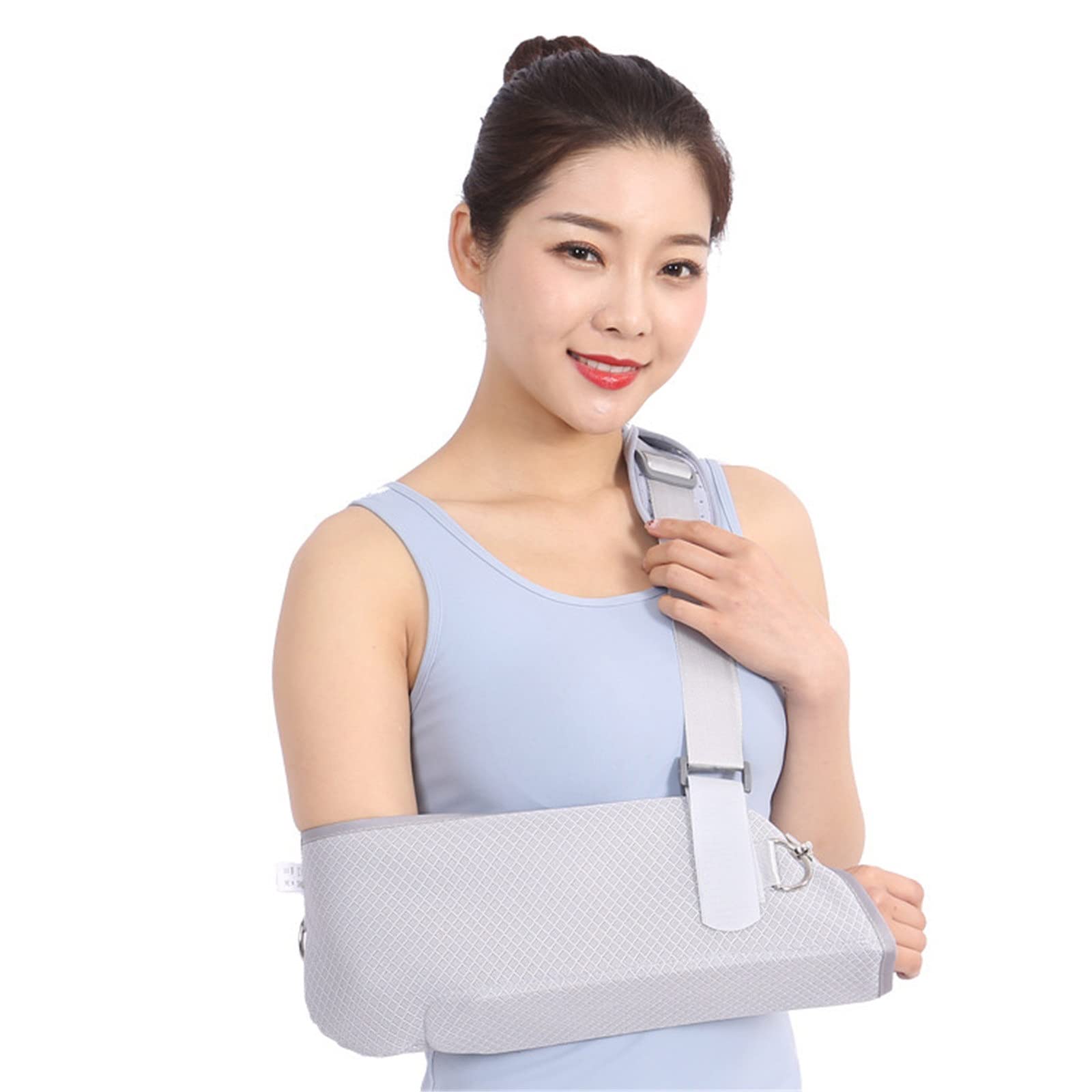 Cabestrillo para Brazo Cabestrillo para Hombro Soporte para Codo De Muñeca Ligero Y Transpirable Dislocación Fractura Esguince Y Brazo Roto (Size : S)