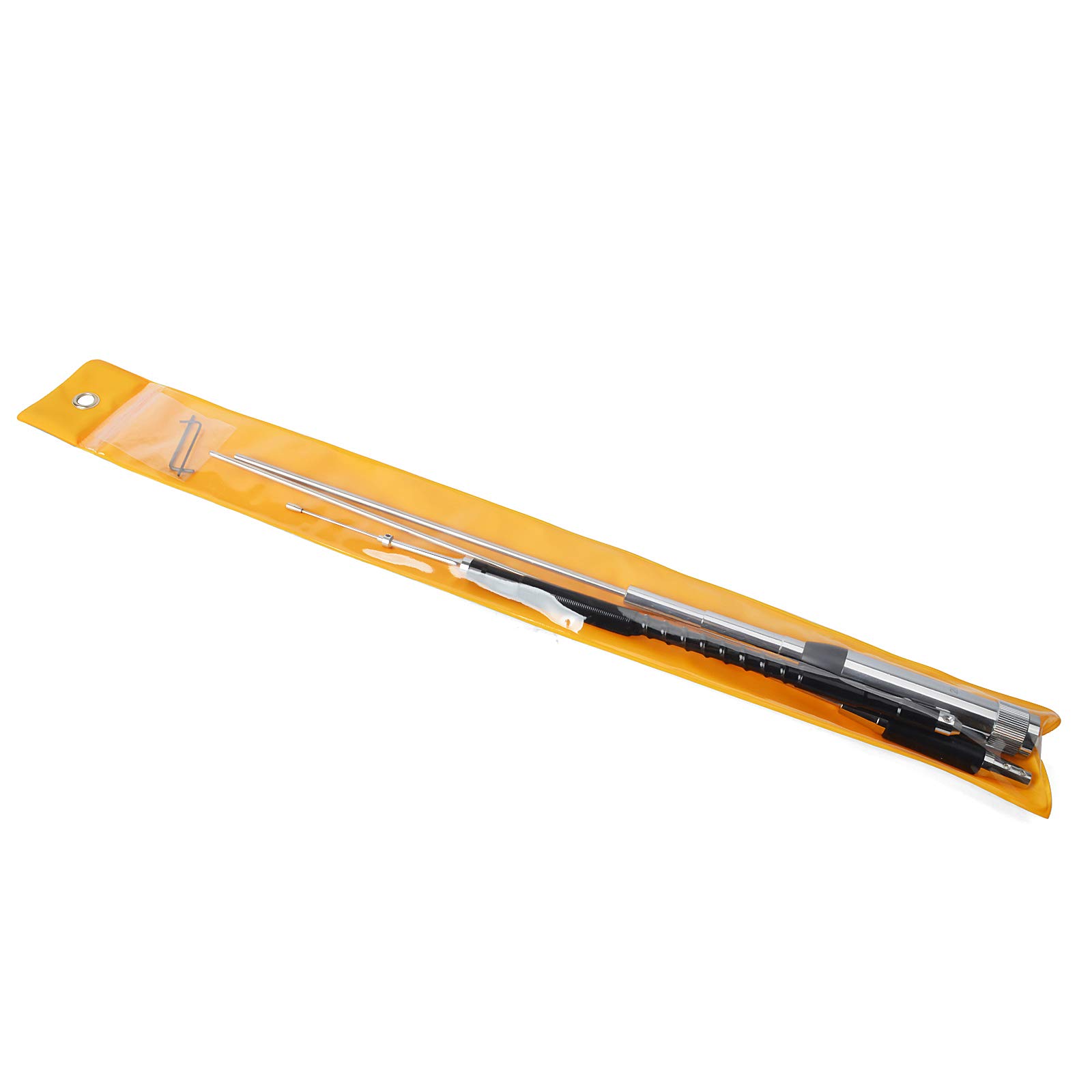 HYS Quad Band 29 (FM) / 50 (FM) / 144/430 MHz Antena de acero inoxidable Compatible con Transceptor Móvil FT-8900R TYT TH-9800 Wouxun KG KG-UV950p KG-UV920R QYT KT-7900D KT-UV980 Plus