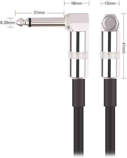 Amazon Com Happy 88 Shop Electric Guitar Effect Pedal Board Patch Cable Cord Kit Right Angle Qty 6 Pack 1 4 And Connection And 100 Branded Musical Instruments Amazon Com Happy 88 Shop Electric Guitar Effect Pedal Board Patch Cable Cord Kit Right Angle Qty 6 Pack 1 4 And Connection And 100 Branded Musical Instruments