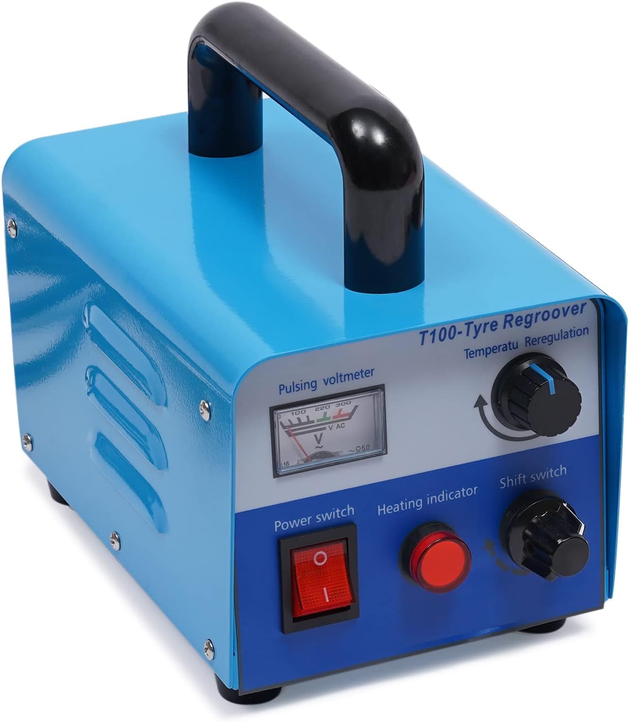 Eapmic Manual Tire Groover Machine 400W 110V Rubber Tire Grooving Iron Tool