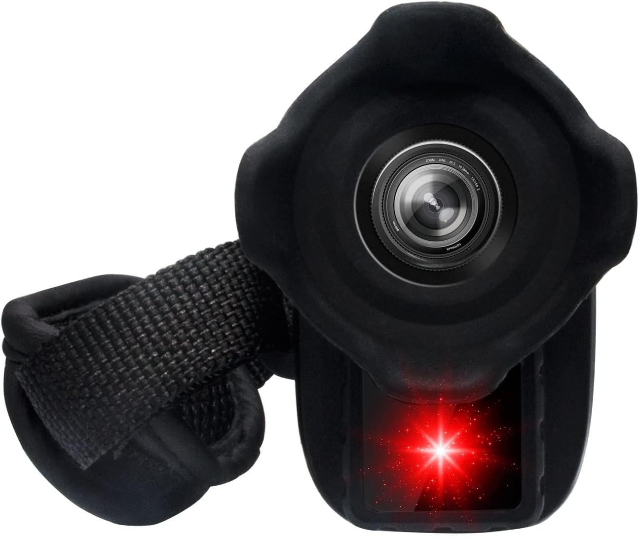 NV3185 HD 1080P Monocular Night Vision Device 4X Digital Zoom Hunting Telescope Outdoor 300m (Black)