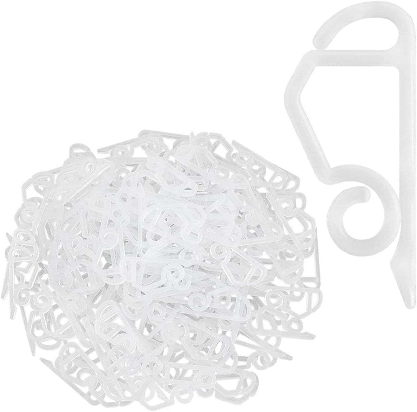 Christmas Light Clip Outdoor Holiday Gutter Hook Plastic