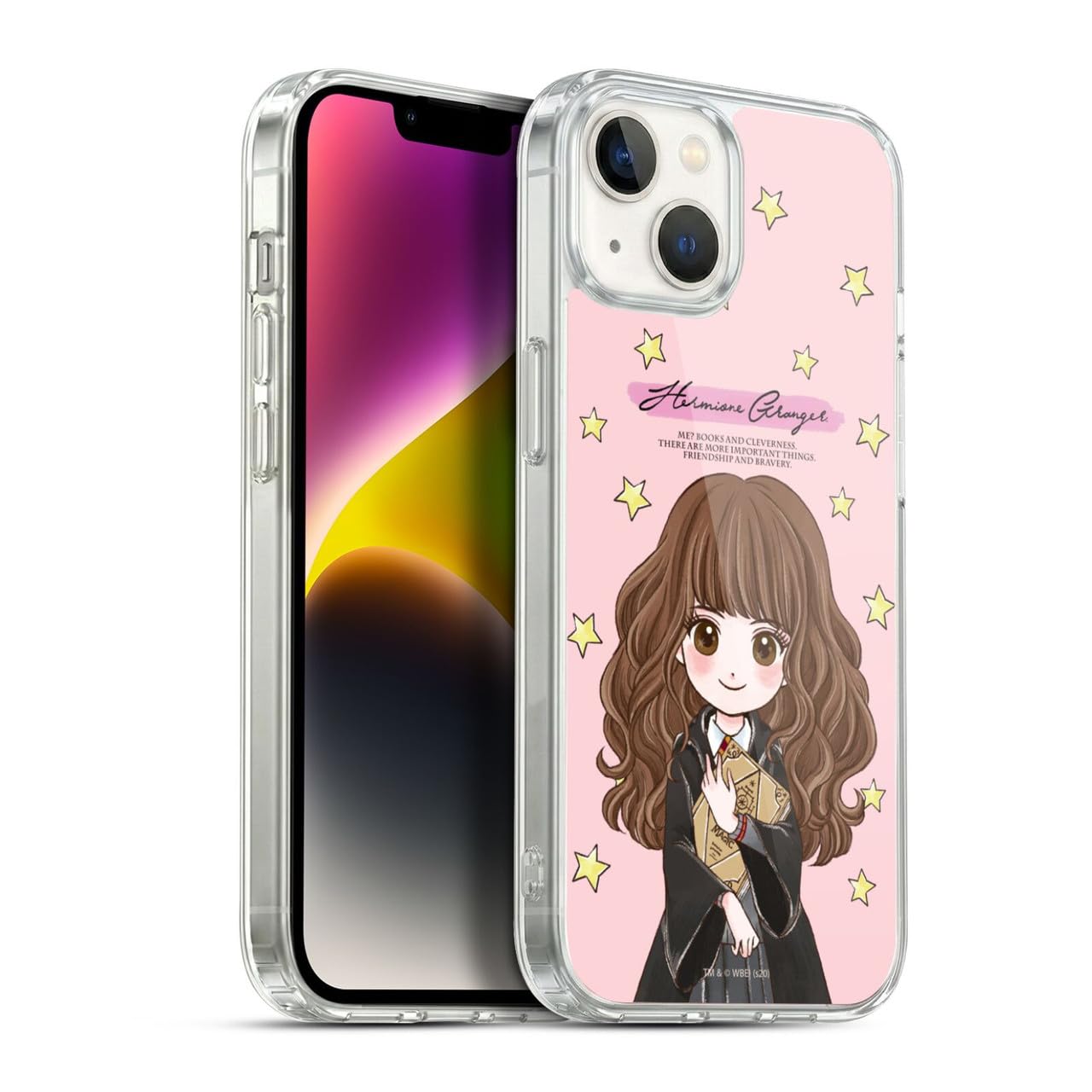 Head Case Designs Licenciado Oficialmente Harry Potter Patrón Luna Reliquias de la Muerte XXXVII Caso Funda de Gel Suave Compatible con Apple iPhone 12 / iPhone 12 Pro — view 136