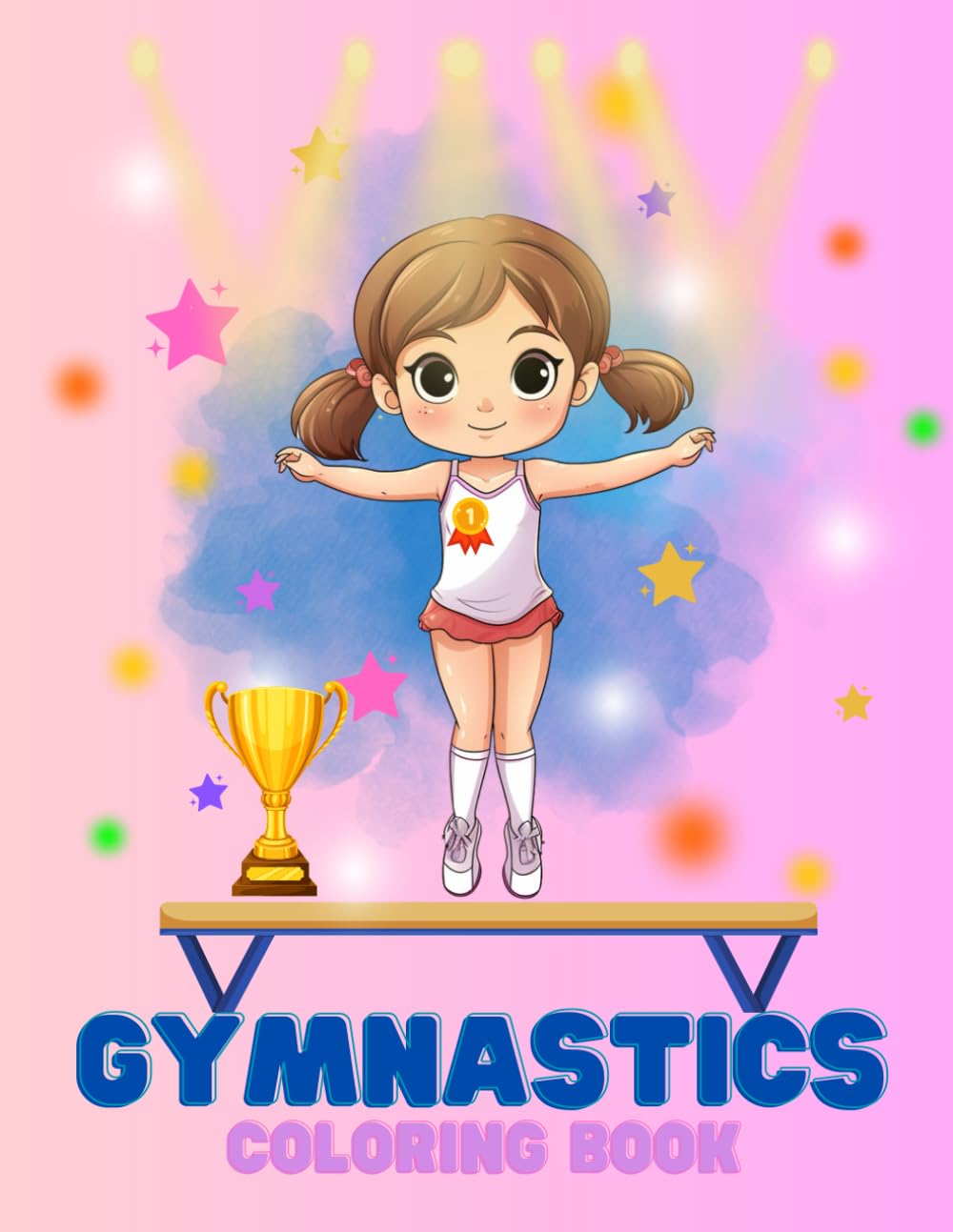 Gymnastics Coloring Book: Spark Creativity and Gymnastic Passion with