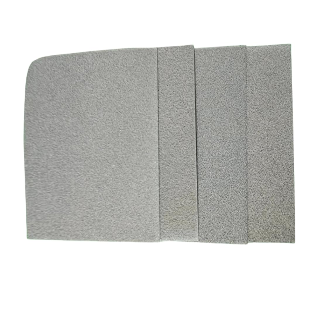 Spieniony arkusz żelaza - porowata pianka żelazna do zastosowań przemysłowych, filtr wysokotemperaturowy i materiał elektrody, 1 szt.(100x100mmx0.5mm)