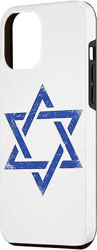 Miniatura 2 de Funda para iPhone 12 Pro Max Israel Bandera Israelí Símbolo Judío Estrella de David Pride Israel
