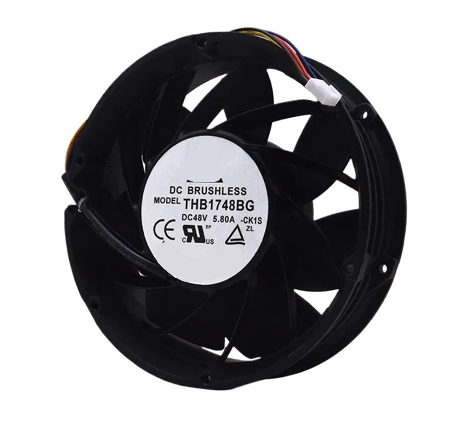 Ventilateur THB1748BG-CK1S axial 48V DC 172x51mm pour refroidissement industriel