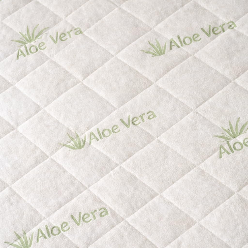 Generico Materasso Matrimoniale Memory Foam Aloe Vera 120x200 Alto 20 cm Ortopedico, Antiacaro e Traspirante, Comfort Ergonomico (120x200)