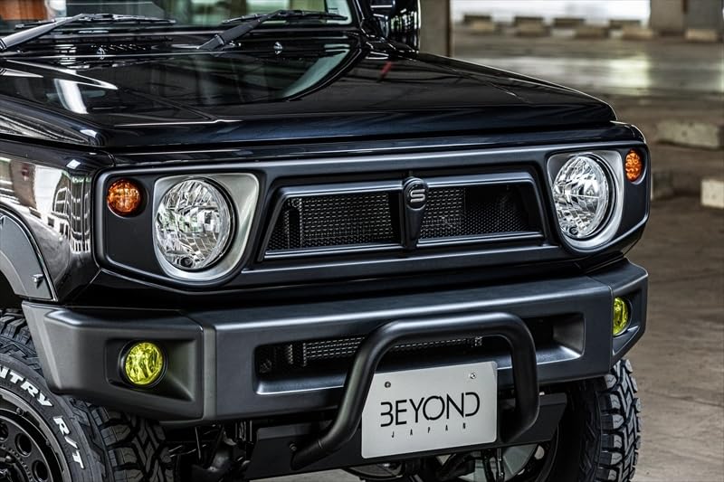 ジムニーJB64JB74ノマドスズキエンブレムマットBLディフェンダー風