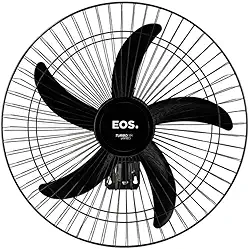 Ventilador de Parede Eos Turbo Vento com 5 Pás 150W Evp60 Bivolt