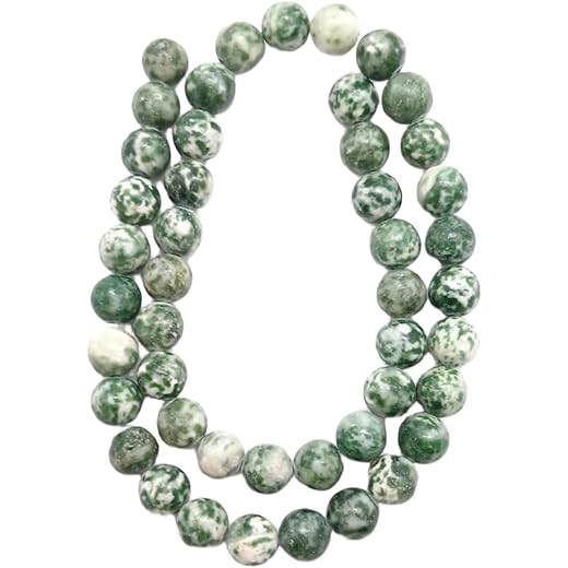 Natural Tree Agate Jasper Beads 8 MM