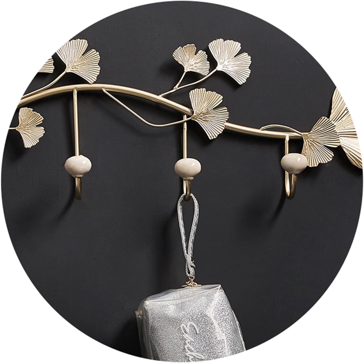 Wall Mounted Coat Rack Nordic Hanger Wall Coat Rack Entrance Hall Metal Living Room Clothes Hanger Bags Garden Portable House Accessories Coat Rack Hat Rack with Hooks