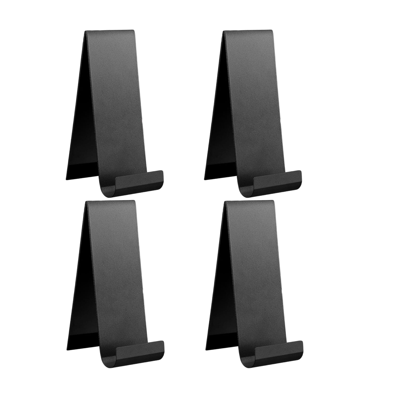 Hsyzygian 4pcs Metal Brochure Holder Stand Vertical Countertop Organizers for Flyers Magazines and Pamphlets Storage Solution Metal Brochure Holder
