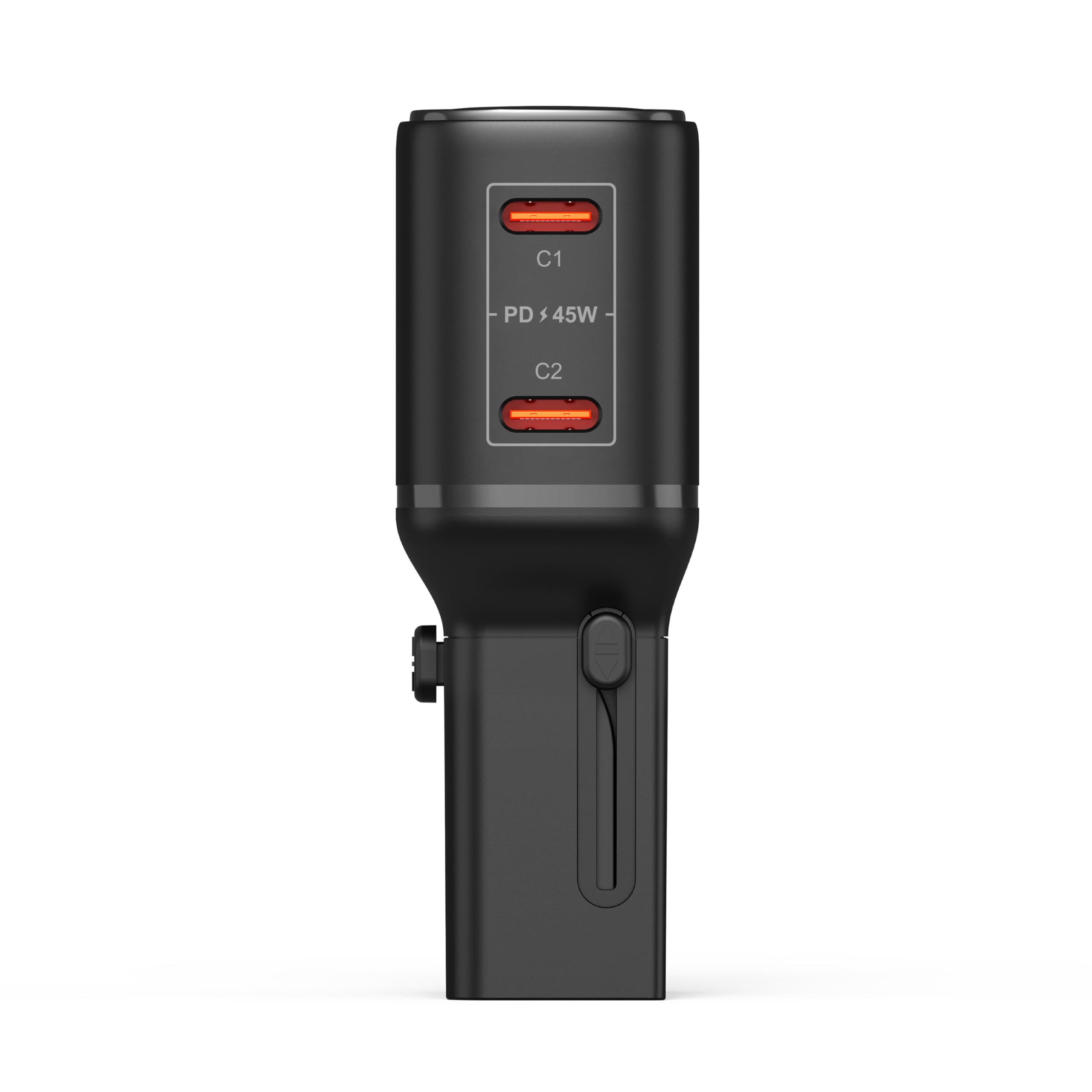 Celly – Adattatore da Viaggio Universale 45W con Doppia Porta USB-C, Compatibile 150+ Paesi, Ricarica Rapida, Design Slim e Sicuro