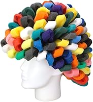 Vista 23 de FOAM PARTY HATS: Pride Hats Pride Rainbow Wide Top