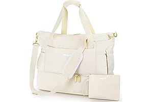 Womens Travel Bags, 38L Weekender Carry On for Women: Durable Womens Overnight...