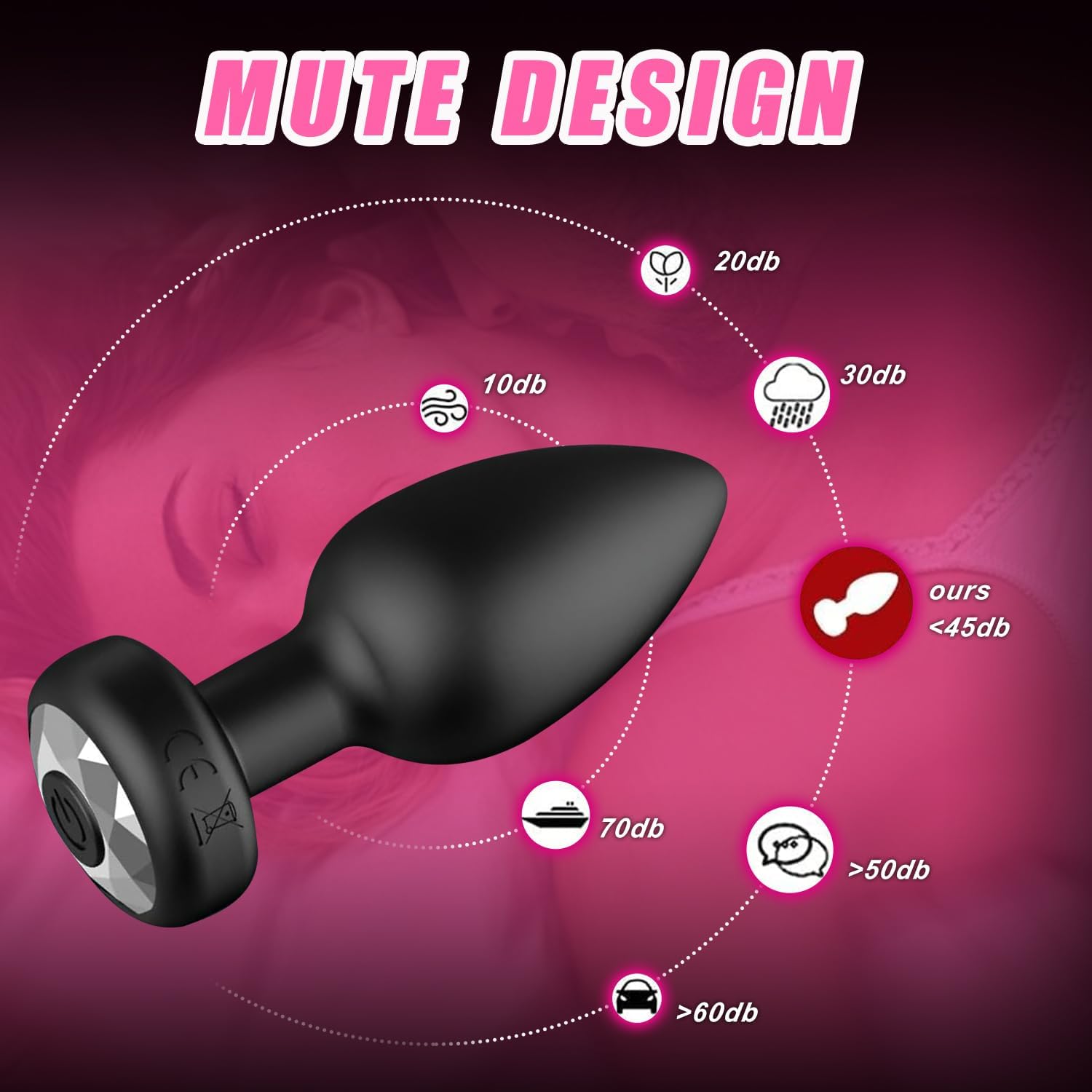 Anal Plug Adult Sex Toy,Adult Sex Toys and Games for Men Women