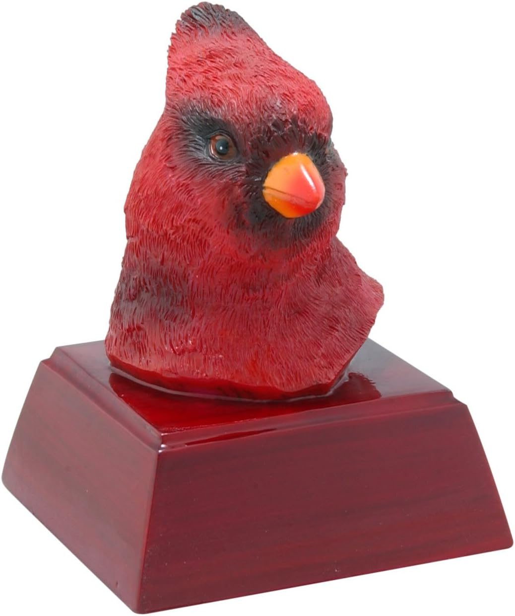 Decade Awards Cardinal Sculpture Mascot Trophy- 4 Inch Tall | Engraved Cardinal Award - Customize Now