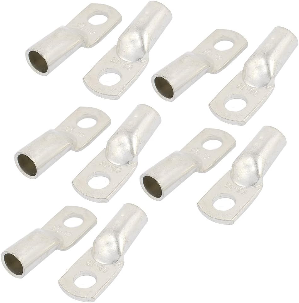 Aexit 10pcs JG95-12 Electrical Boxes, Conduit & Fittings Copper Wiring Lug Terminals Connector for 13mm Conduit Fittings Cable Dia