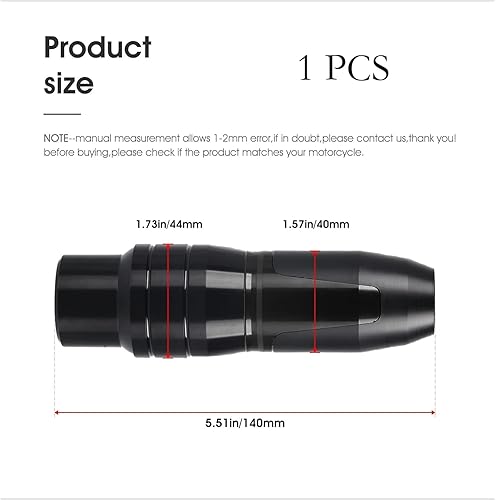 Miniatura 2 de R QIANKONG Protección universal del tubo de escape de la motocicleta anti caída del marco de la barra deslizadores naranja