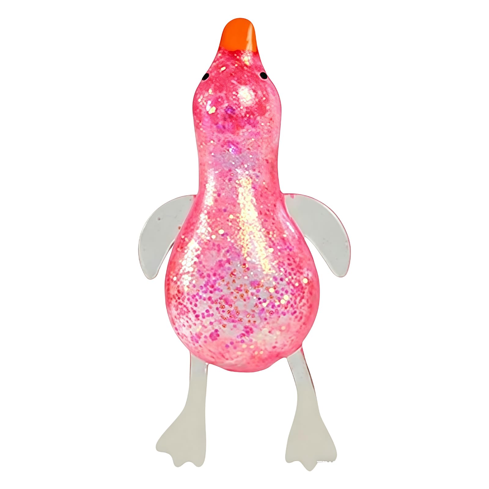 Duck Squishy, Sensory Squeeze Squishy Duck Toy, Super Soft And Malleable, TPR Stretchy Animal Squishies for Anxiety Relief & Relaxing, Sensory Squeeze Fidget Toy for Teens Adults for School & Office