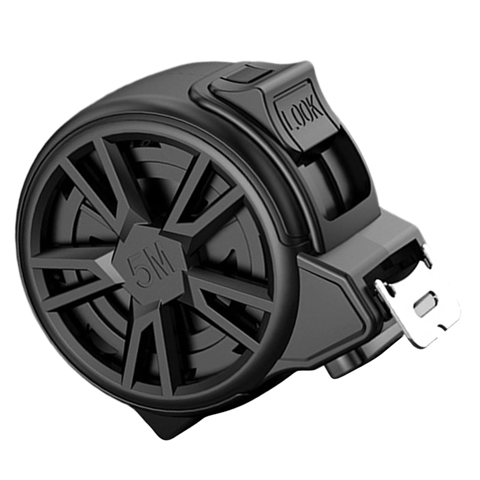 Nastro di misurazione cavo da 5 m con doppio e clip metro metro antiruggine righello metrico per industria domestica misura impermeabile portatile
