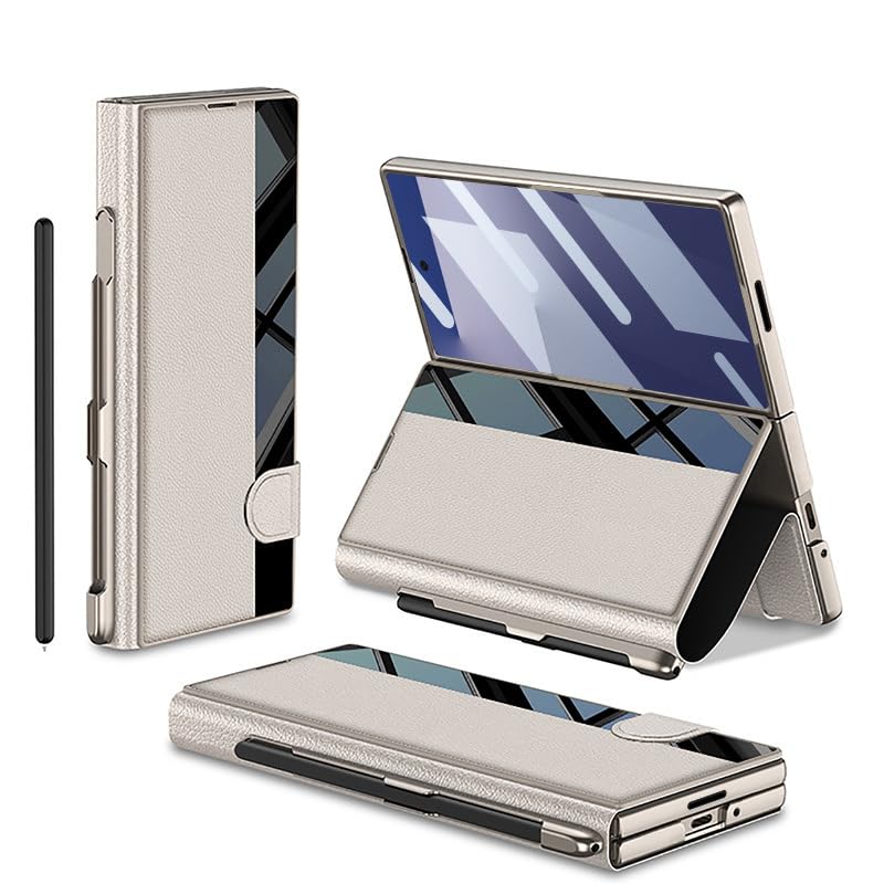 Coque Z Fold 7 anti-chute intégrale avec protège-charnière et verre