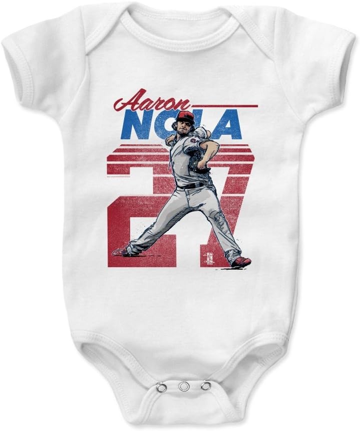 500 LEVEL Aaron Nola Baby Clothes - Aaron Nola Retro