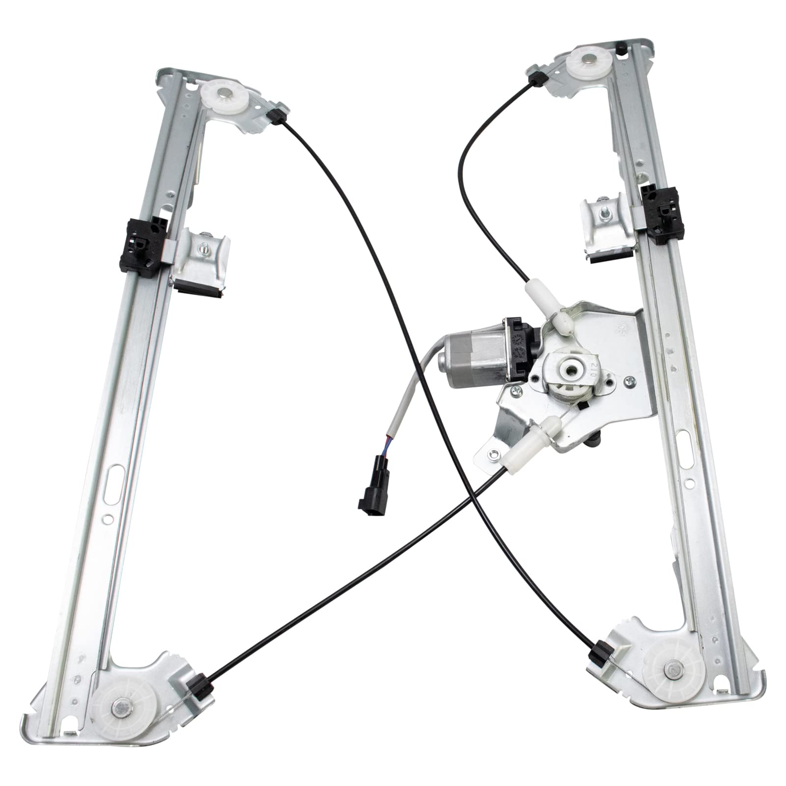 TRQ Rear Right Power Window Regulator &amp; Motor Assembly Passenger Side
