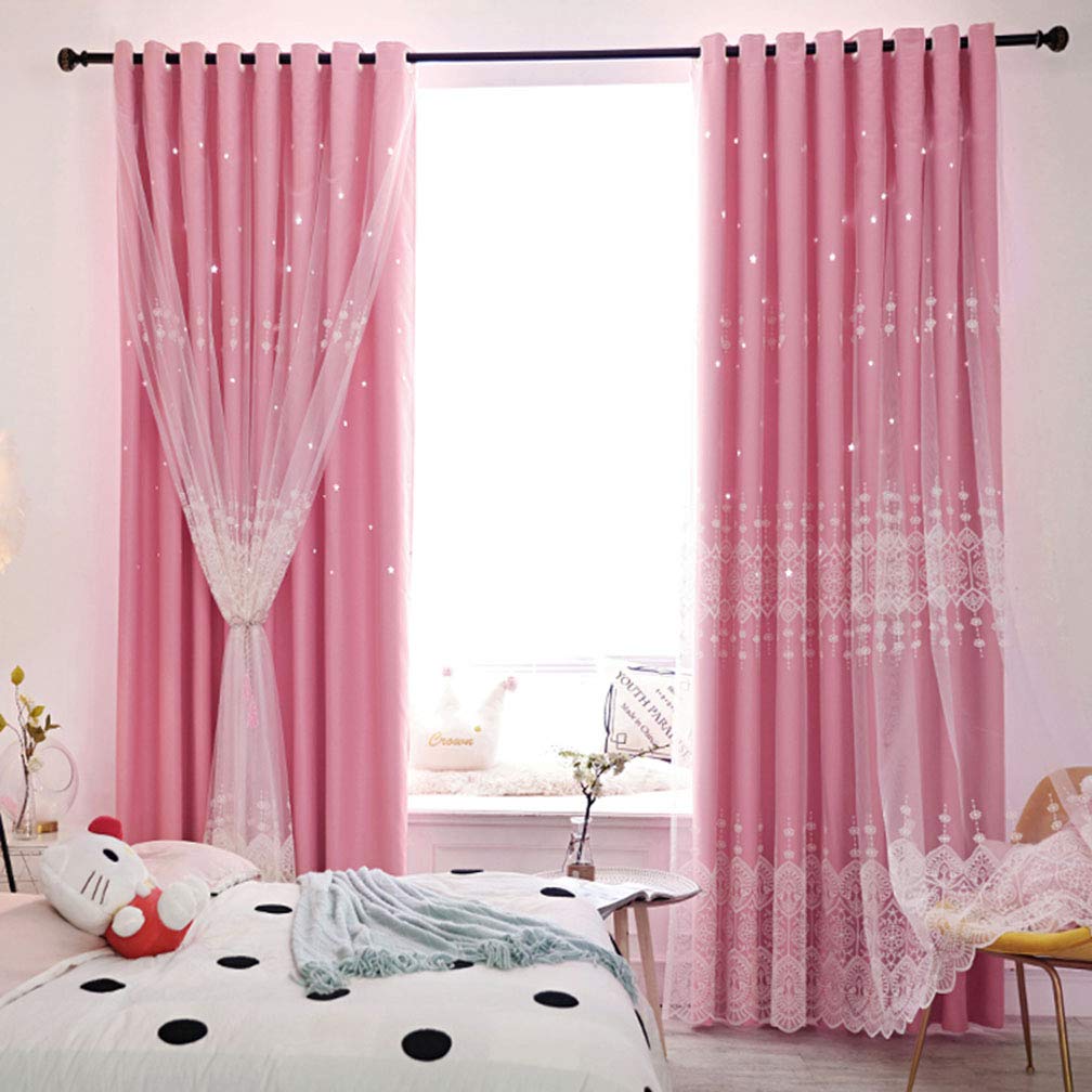 Rideau occultant beige pour chambre de fille et salon chaleureux