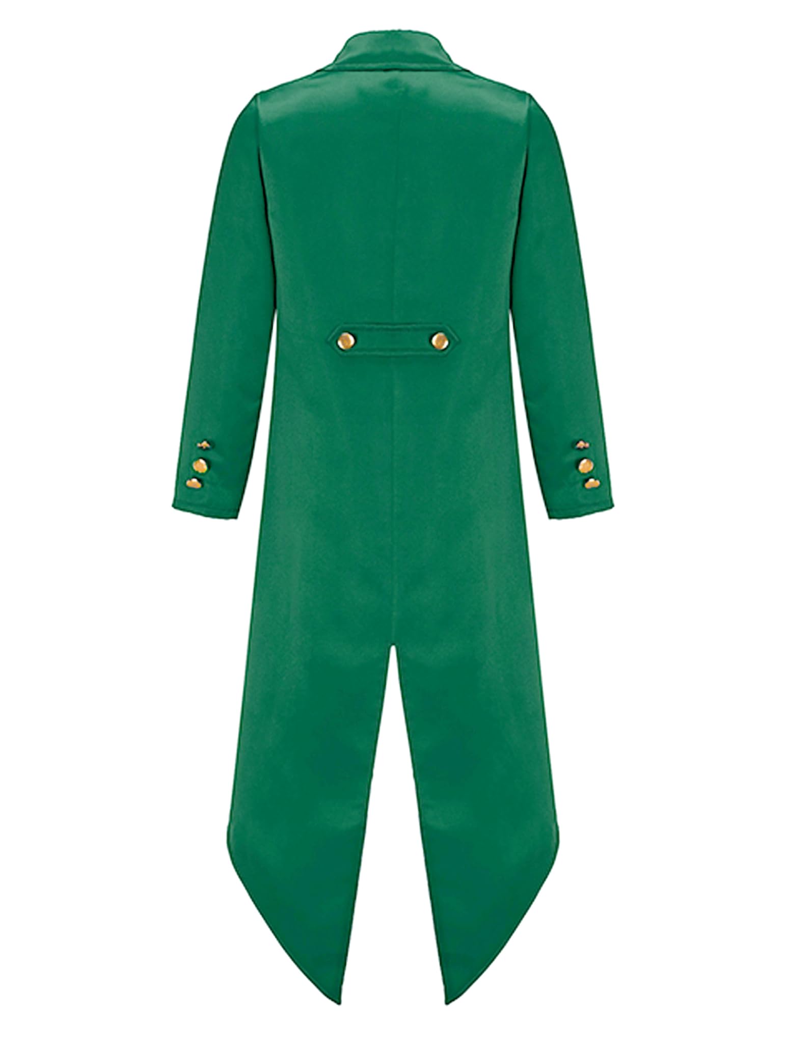 Blazer Bambino Ragazzo Cappotto Giacca Steampunk Gotico Frac Gentiluomo Slim Abito Smoking Matrimonio Travestimento Carnevale Halloween