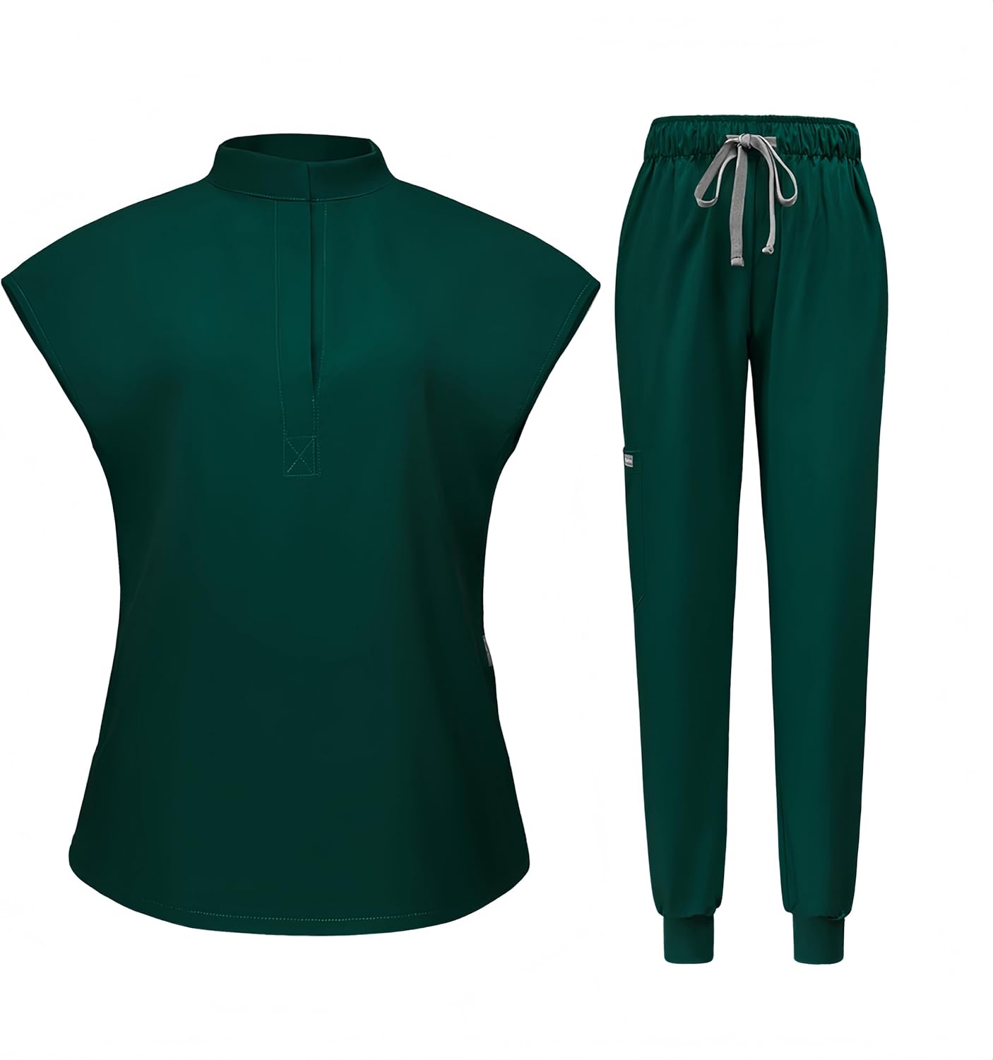 Aylashine Scrubs Medical Uniform,Stretchable,Quick-drying,Unisex Workwear,for Doctors,Nurses,Beauty Salons