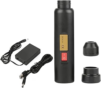 CDQL LED Egg Hatching Test Light, Light Egg Tester, Mini Egg Tester Pen for All Egg Type, Portable Stainless Steel Tester for Experiment Exclusive Chicken Flashlight Candeling