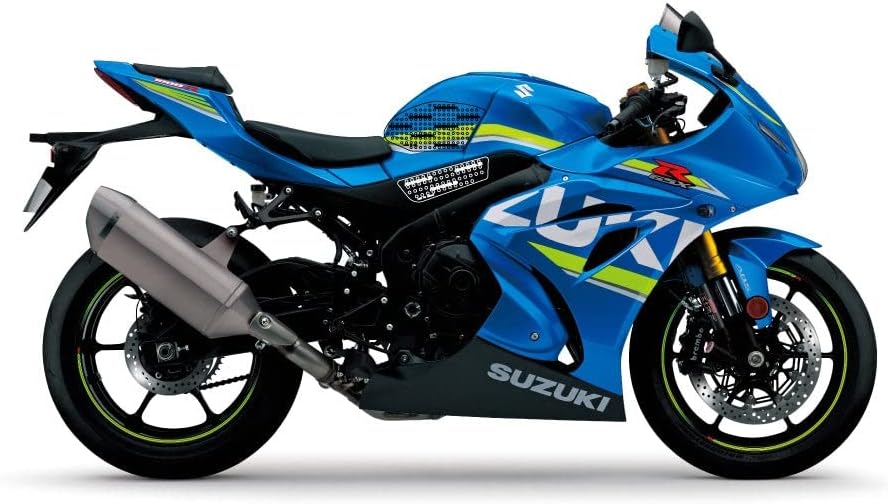 Stompgrip Motorcycle Traction Pads - STREET BIKE TANK GRIPS - VOLCANO - 0143 (Black)