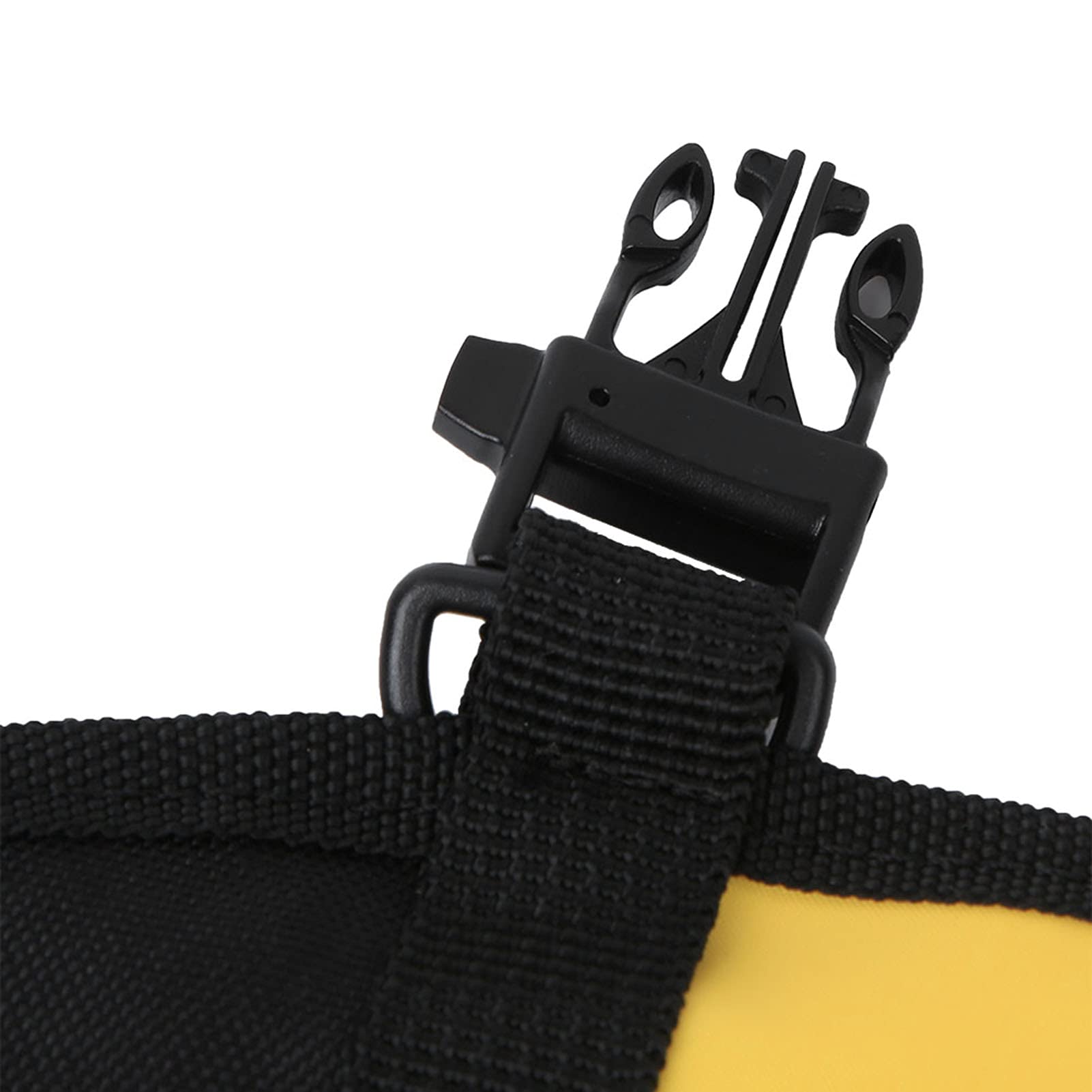 Jiawu Flotteur à Pagaie en Nylon, Sac Flottant Gonflable à Dégagement Rapide avec Bandes Réfléchissantes de sécurité pour Kayak canoë Seayak
