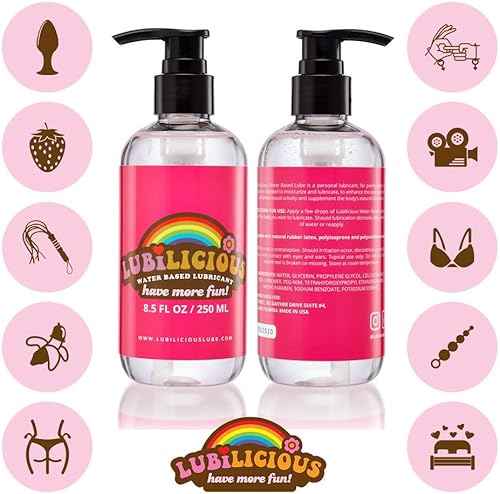 Miniatura 2 de Lubilicious lubricante a base de agua para parejas lubricante personal para sexo él y ella  placer de base de agua lubricante sexual  lubricación a