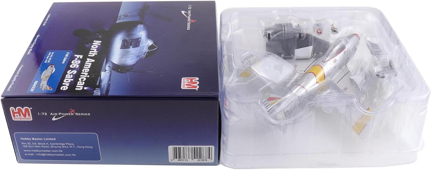 Hobby Master | 1:72 Scale Diecast Military Aircraft Replica | F-86 Sabre No.359, ROCAF, 24th Sept, 1958 | Model HA4330